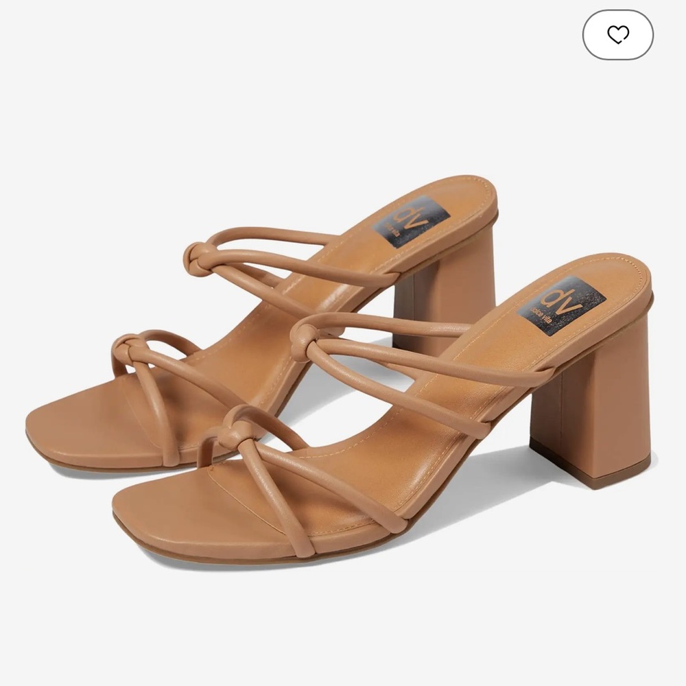 Dolce Vita Women's Tan Strappy Heels